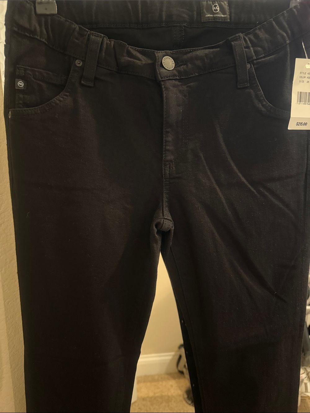 Women’s AG jeans brand new with tag - Classic Slim Fit straight leg. 32” inseam